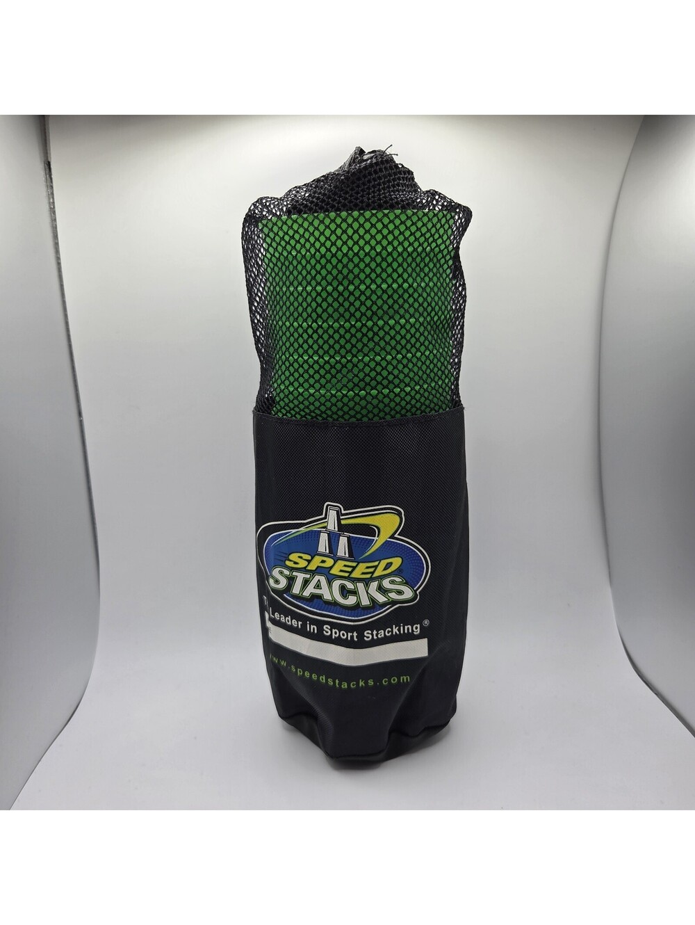 Speed Stacks Green Stacking Cups & Bag — 12 Green Cups